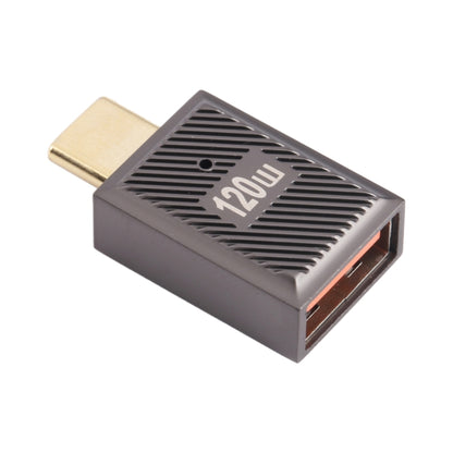 USB-C / Type-C Male to USB Female 10 Gbps Straight Charging Adapter, Type-C Male to USB Female Straight