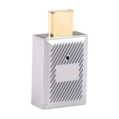 USB-C / Type-C Male to USB Female 10 Gbps Straight Charging Adapter, Type-C Male to USB Female Straight