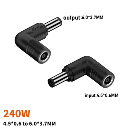 DC 4506 Female to DC 6037 Male Connector Power Adapter, DC 6037