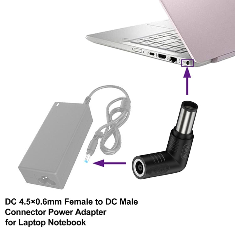 DC 4506 Female to DC 7450 Male Connector Power Adapter for DELL, DC 7450DELL