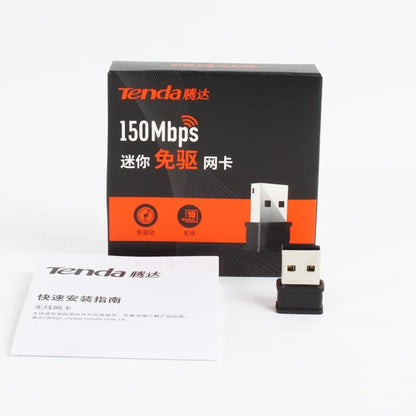 Tenda W311MI Mini USB WiFi Adapter 150Mbps Wireless Ethernet Internet Network Card, W311MI