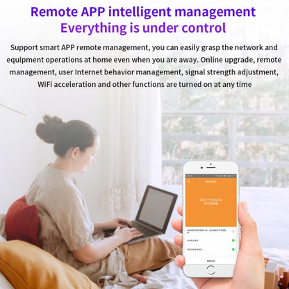 Tenda AC23 AC2100M Wireless WiFi IPV6 Home Coverage APP Control Extender Router, AC23