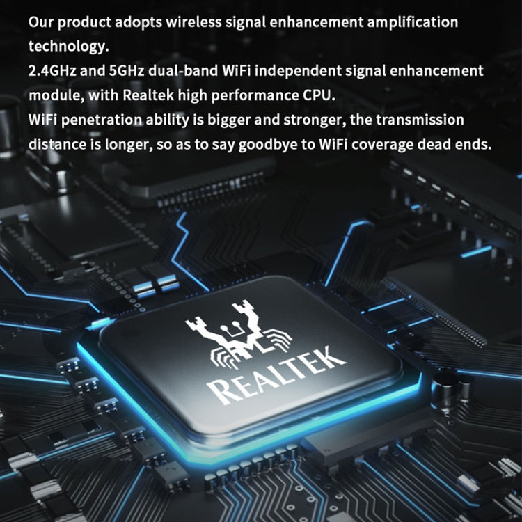 Tenda AC23 AC2100M Wireless WiFi IPV6 Home Coverage APP Control Extender Router, AC23