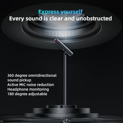 YESIDO KR18 360 Degree Omnidirectional Desktop Noise USB Canceling Microphone, KR18