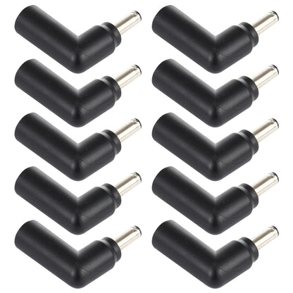 10 PCS 4.5 x 3.0mm Female to 4.5 x 3.0mm Male Plug Elbow Adapter Connector, 4.5x3.0mm to 4.5x3.0mm