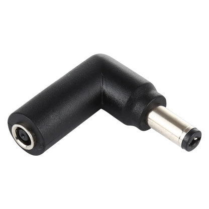 10 PCS 4.5 x 3.0mm Female to 5.5 x 2.1mm Male Plug Elbow Adapter Connector, 4.5x3.0mm to 5.5x2.1mm