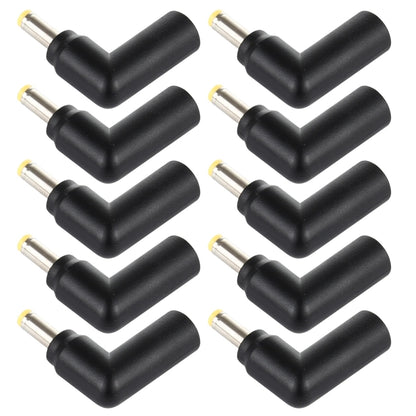 10 PCS 4.5 x 3.0mm Female to 4.0 x 1.7mm Male Plug Elbow Adapter Connector, 4.5x3.0mm to 4.0x1.7mm