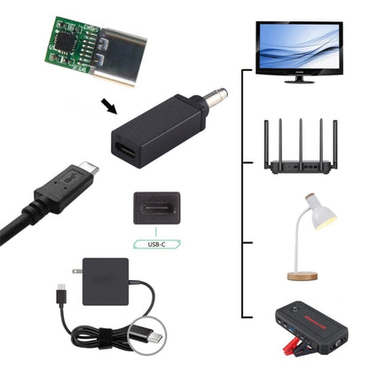 PD 18.5V-20V 4.8x1.7mm Male Adapter Connector, 4.8x1.7mm