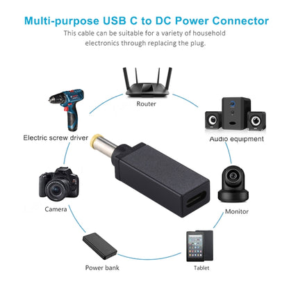 PD 19V 5.0x3.0mm Male Adapter Connector, 5.0x3.0mm