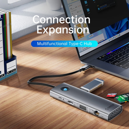 ORICO PW11-9P Type-C / USB-C 8-in-1 5Gbps Multifunction Docking Station, PW11-9P