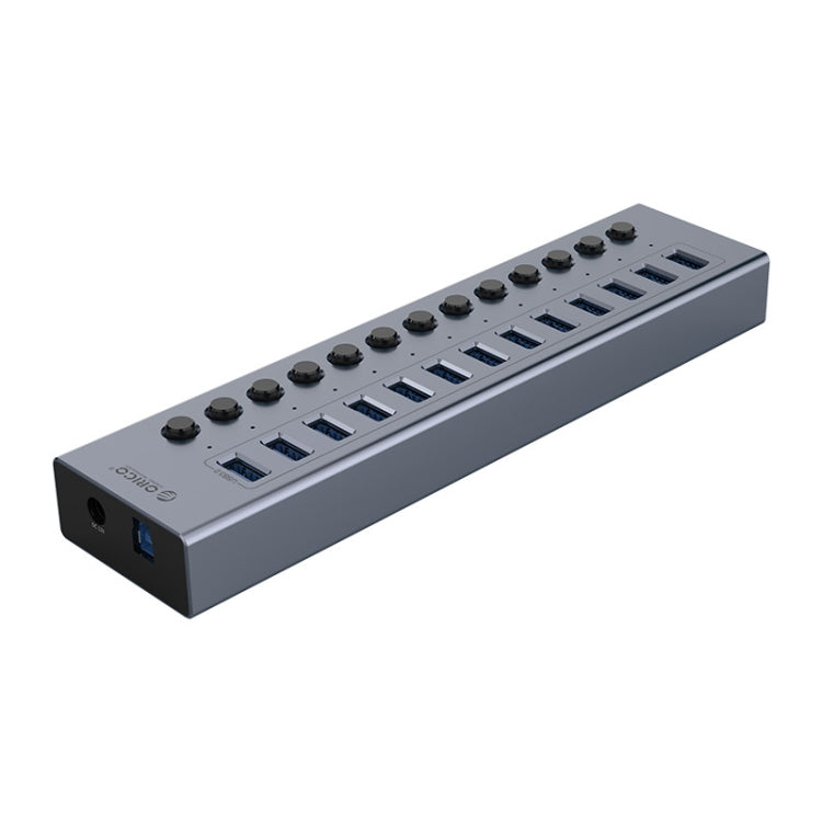 ORICO BT2U3-13AB-GY-BP Multi-Ports Individual Switches HUB, UK Plug, 13AB