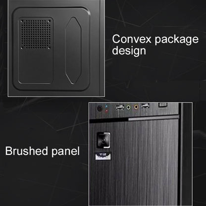T5 USB 2.0 Main Chassis 400x190x410mm Micro-ATX / ATX PC PC Desktop Computer Case, T5