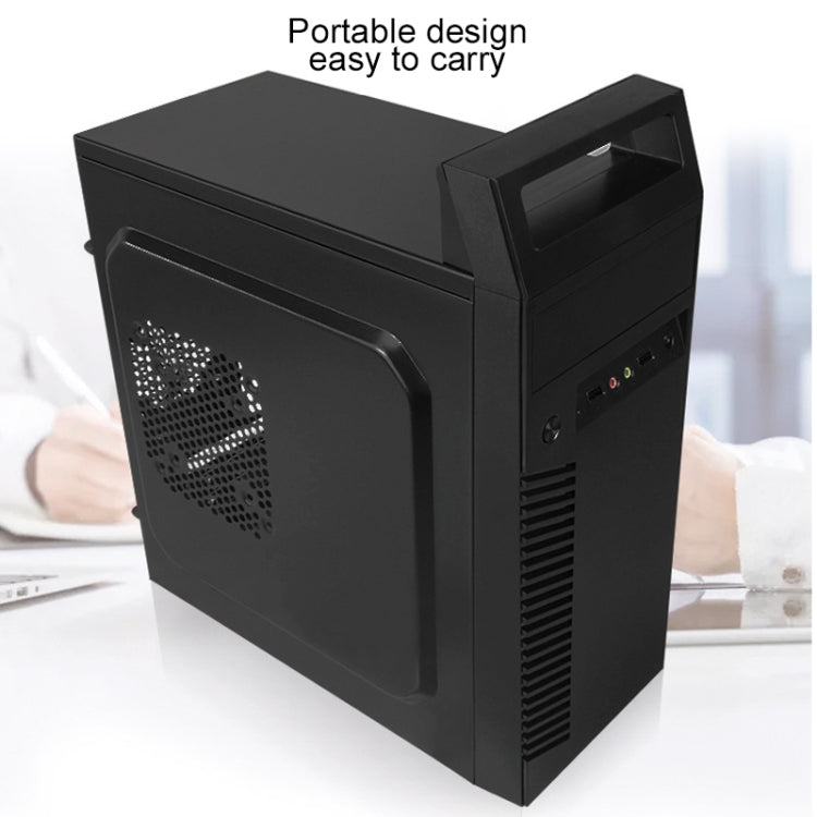 Business Road 3 USB 2.0 Main Chassis 353x160x399mm M-ATX / ATX / Mini-ITX PC Desktop Computer Case, Business Road 3