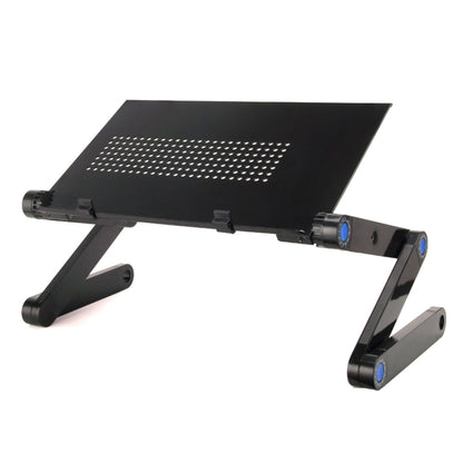Portable 360 Degree Adjustable Foldable Aluminium Alloy Desk Stand for Laptop / Notebook, without CPU Fans & Mouse Pad, Desk