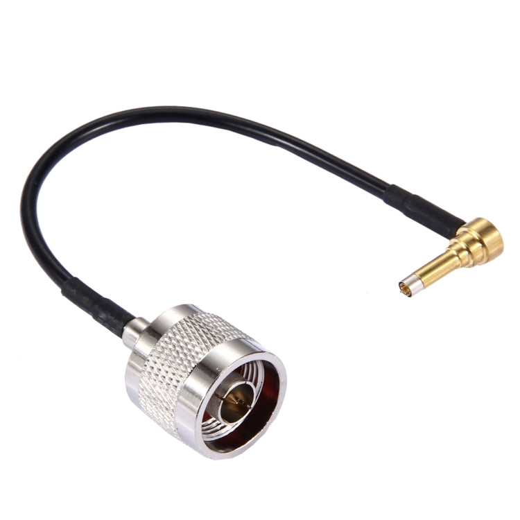 15cm IP-9 90 Degree Elbow to N Male RG174 Cable, 15cm IP-9 to N Male