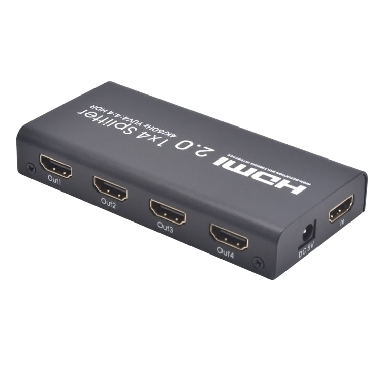 AYS-14V20 HDMI 2.0 1x4 4K Ultra HD Switch Splitter, 1x4 4K