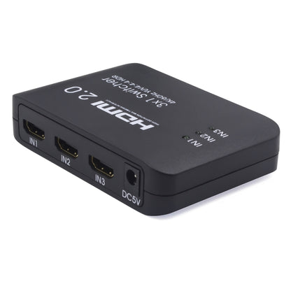 AYS-31V20 HDMI 2.0 3x1 4K Ultra HD Switch Splitter, 3x1 4K