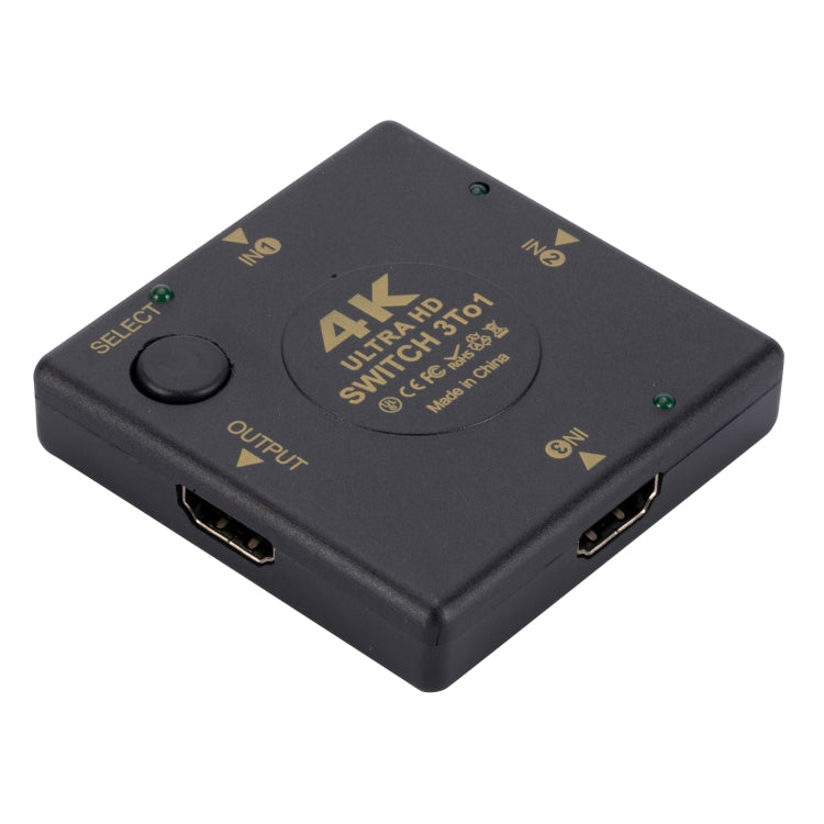 HDMI Switch 3 into 1 out 4Kx2K HD Video Switch, 3 into 1 out