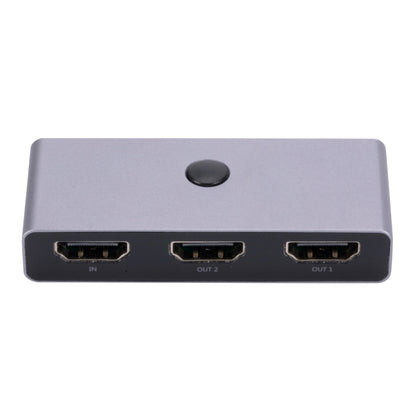 1 into 2 out 4K Split Screen HDMI Two-way Conversion Audio Video Switch, Two-way