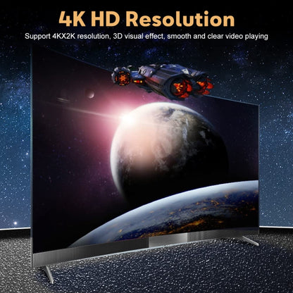 1 into 2 out HDMI 4K HD Video Splitter, with Cable, 1 into 2 out