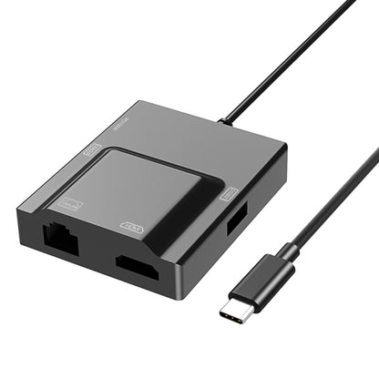 NK-3057HDMI 5 in 1 USB-C / Type-C Multifunctional Converter Docking Station HUB Adapter, NK-3057HDMI