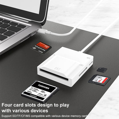 NK-3057H 4 in 1 USB-C/Type-C Multifunctional Converter Docking Station HUB Adapter, NK-3057H