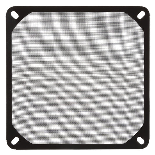 14cm Black Fan Dust Filter Computer Fan Aluminum Dustproof Cover, 14cm