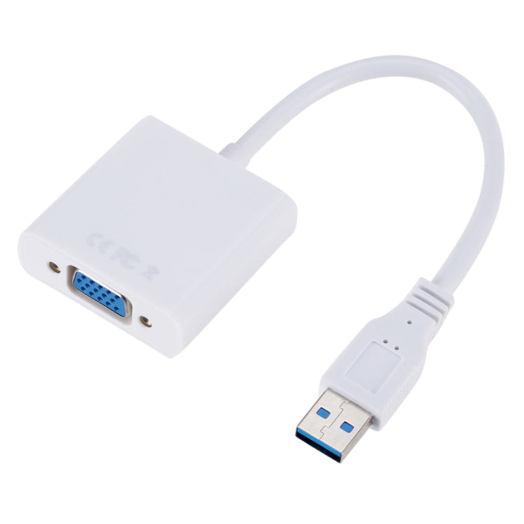 External Graphics Card Converter Cable USB3.0 to VGA, Resolution: 1080P, 1080P (Black), 1080P (Blue), 1080P