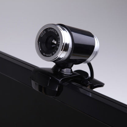 HXSJ A860 30fps 480P HD Webcam for Desktop / Laptop, with 10m Sound Absorbing Microphone, Length: 1.4m, A860 Black, A860 Grey, A860 Blue, A860 Red, A860 Red + Black