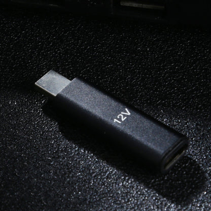 12V Type-C / USB-C Female to PD Aluminium Alloy Adapter for Asus, 12V Type-C Female to PD