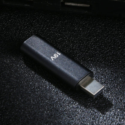 19V Type-C / USB-C Female to PD Aluminium Alloy Adapter for Asus, 19V Type-C Female to PD(Black), 19V Type-C Female to PD(Silver)