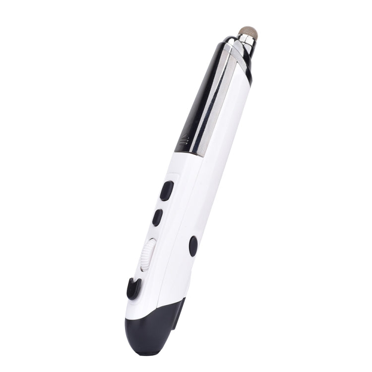 PR-08 6-keys Smart Wireless Optical Mouse with Stylus Pen & Laser Function, Laser Function Black, Laser Function Grey, Laser Function Blue, Laser Function Red, Laser Function White
