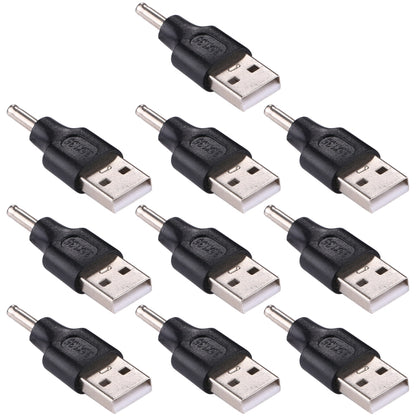 10 PCS 3.5x1.35mm Male to USB Male Adapter Connector, 3.5x1.35mm Male to USB Male