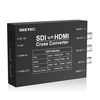 SEETEC 3 x SDI to 2 x HDMI Two-way Signal Translator Converter, 3 x SDI to 2 x HDMI