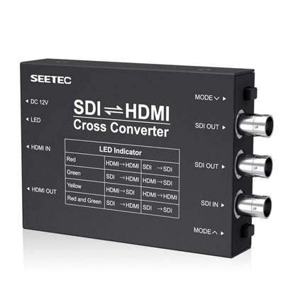 SEETEC 3 x SDI to 2 x HDMI Two-way Signal Translator Converter, 3 x SDI to 2 x HDMI