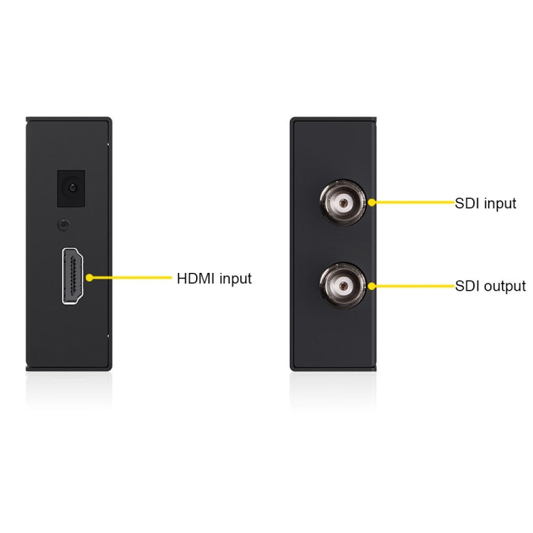 SEETEC 1 x SDI Input + 1 x SDI Output to 1 x HDMI Output Converter, 1 x SDI + 1 x SDI to 1 x HDMI
