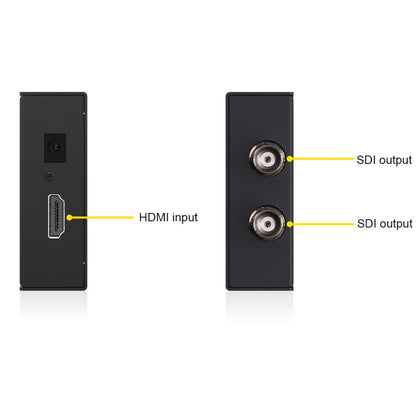 SEETEC 1 x HDMI Input to 2 x SDI Output Converter, 1 x HDMI to 2 x SDI