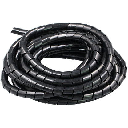 11m PE Spiral Pipes Wire Winding Organizer Tidy Tube, Nominal Diameter: 8mm, 8mm / 11m Length