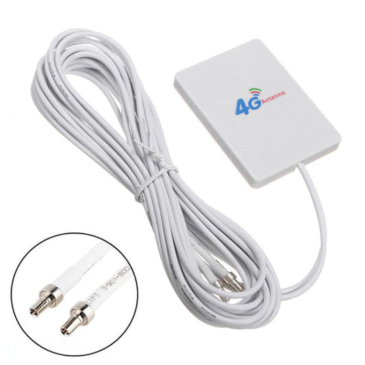 28dBi 4G Antenna with CRC9 Male Connector for 4G LTE FDD/TDD Router, CRC9 Male