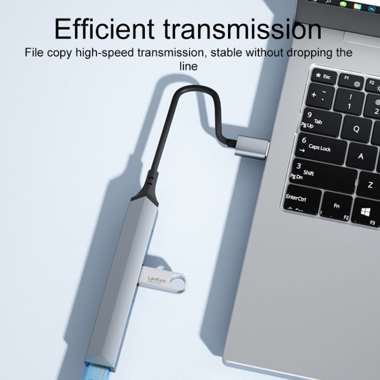 V252A 4 in 1 USB to USB Docking Station HUB Adapter, V252A