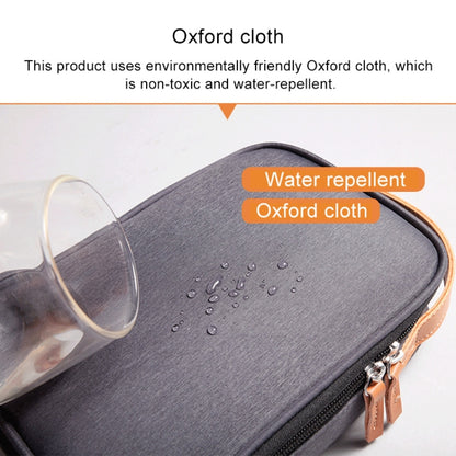Multi-function Headphone Charger Data Cable Storage Bag, Ultra Fiber Portable Power Pack, Size: S, 11x5.5x18cm, S