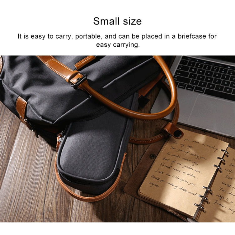 Multi-function Headphone Charger Data Cable Storage Bag, Ultra Fiber Portable Power Pack, Size: S, 11x5.5x18cm, S