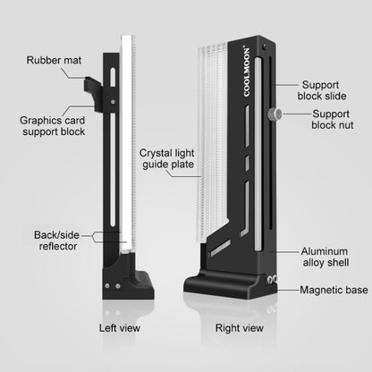 COOLMOON CM-GH2 5V ARGB GPU Holder