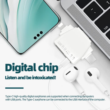 7 in 1 Card Reader USB + Type-C + 8 Pin + TF Card + SD Card + Earphone Adapter