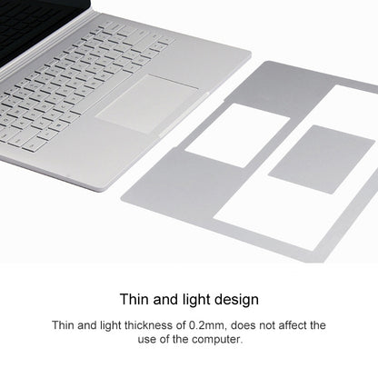 4 in 1 Notebook Shell Protective Film Sticker Set for Microsoft Surface Book 13.5 inch, For Surface Book 13.5 inch