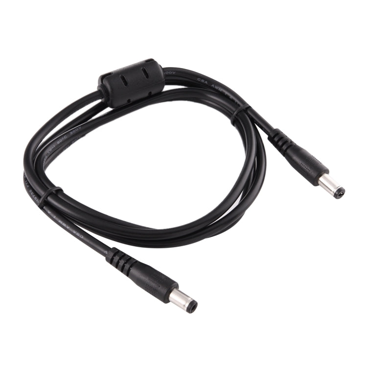 1m 5.5mm x 2.1mm to 5.5mm x 2.1mm Power Converter Cable, 5.5mm x 2.1mm Male (Length: 1m)