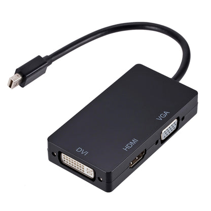 Mini DP to HDMI + DVI + VGA Rectangle Multi-function Converter, Cable Length: 28cm, Mini DP to HDMI + DVI + VGA Rectangle Black, Mini DP to HDMI + DVI + VGA, Mini DP to HDMI + DVI + VGA Rectangle White