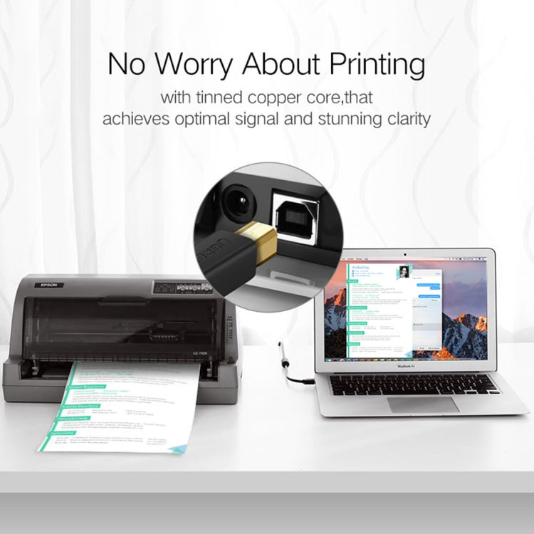 For Canon, Epson, HP, Cable Length: 3m, USB 2.0 (3m)