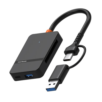 ADS-316 8 in 1 Type-C+USB Multi-function Card Reader, ADS-316