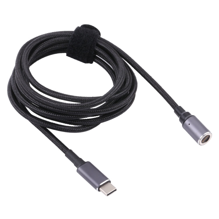 USB-C / Type-C Male to 8 Pin Magnetic DC Round Head Free Plug Charging Adapter Cable, Type-C to Magnetic Head